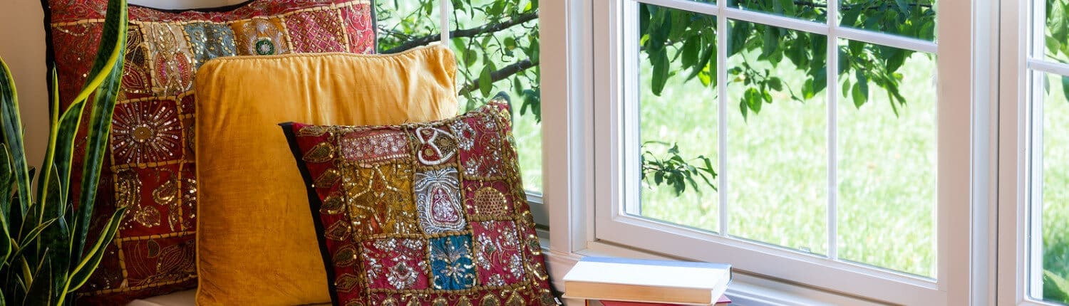 Coffee, Books And Pillows At The Reading Corner